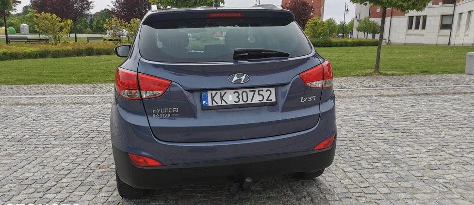 Hyundai ix35 cena 46800 przebieg: 99200, rok produkcji 2013 z Dobczyce małe 277